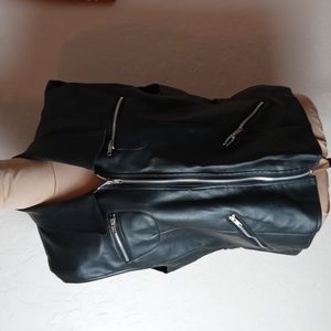Highway Faux Leather Vest